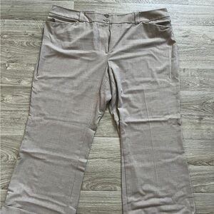 Lane Bryant Taupe Dress Pants
